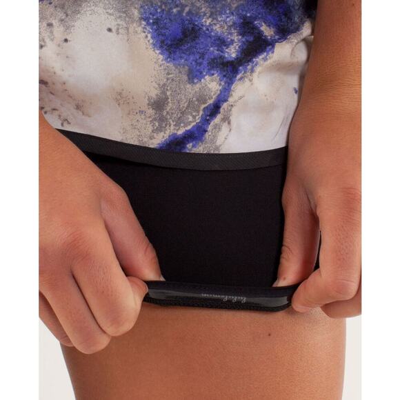 LULULEMON Run: Speed Squad Skirt Size 4 Milky Way Multi Print - Picture 6 of 11